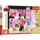 Puzzle Trefl Minnie Mouse si garderoba ei, 100 piese foto