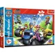 Puzzle Trefl Patrula catelusilor pe motociclete, 100 piese foto