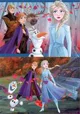 Puzzle Educa 2 in 1 Frozen II, 48 piese foto
