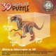 Puzzle Educa Velociraptor 3D Creatura, 64 piese