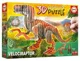 Puzzle Educa Velociraptor 3D Creatura, 64 piese
