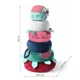 Piramida educativa moale BabyOno Dream Mill Roz foto