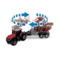 Masinuta Dickie Tractor Masey Fergus, 42 cm foto