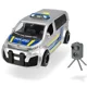Masinuta Dickie Politie cu lumini si sunet, 15 cm foto
