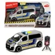 Masinuta Dickie Politie cu lumini si sunet, 15 cm foto