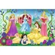 Puzzle Trefl Printesele Disney, 70 piese sclipitoare foto
