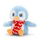Jucarie de plus Animale cu fular Adoptable World Christmas, 16 cm foto