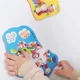 Puzzle magnetic Vladi Toys Baby Oita-Purcelus, Roter Kafer