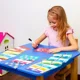 Joc educativ Vladi Toys Scrie si sterge cu marker, Alfabetul Englez foto
