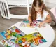 Puzzle moale Vladi Toys Unicorni, A4, 35 piese