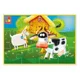 Puzzle moale Vladi Toys Ferma, А5, 12 piese foto