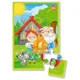Puzzle moale Vladi Toys Gainusa Porumbaca, A5, 12 elemente foto