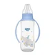 Biberon din plastic cu manere WeeBaby cu tetina din silcon (6-18 luni), 270 ml foto