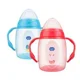 Canuta cu manere si adaptor din silicon WeeBaby (6+ luni), 250 ml foto