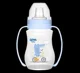 Canuta cu manere WeeBaby si adaptor din silicon (6+ luni), 250 ml foto