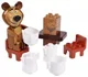 Set de constructie Simba Masa si Ursul