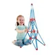 Constructor din bambus Hape Turnul Eiffel Flexistix foto