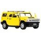 Masinuta Technopark HUMMER H2, galben foto
