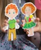 Joc magnetic Vladi Toys Imbraca Copiii Stilati