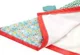 Игрушка для прорезывания зубов с одеялом BabyJem Patchwork Red