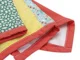 Игрушка для прорезывания зубов с одеялом BabyJem Patchwork Red