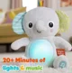 Jucarie interactiva Bright Starts Hug a Bye Baby Elephant