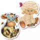 Пазл Baby Roter Kafer Корова и Овца, 12 штук