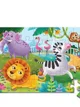 Мягкий пазл Vladi Toys А4 Зоопарк, 35 штук
