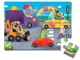 Puzzle moale Vladi Toys А4 Transport, 24 piese