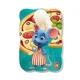 Puzzle magnetic Vladi Toys А5 Soricel, 12 piese