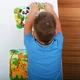 Puzzle magnetic Vladi Toys Ursi Panda А5, 12 piese
