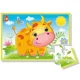 Puzzle moale Vladi Toys Vitel A5, 12 piese