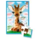Puzzle moale Vladi Toys Girafa A5, 12 piese foto