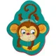 Puzzle magnetic Vladi Toys Baby Leul si Maimuta