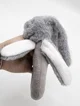 Мягкая игрушка-погремушка BabyJem Кролик Grey (3+ мес.)