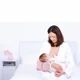 Pernuta pentru bebelusi multifunctionala BabyJem Waves Roz foto