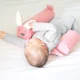 Подушка для позиционирования младенцев с защитой от перекручивания BabyJem Pink, 34x36 см foto