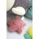 Многофункциональная боковая защита BabyJem Caterpillar Pink с дополнительными игрушками