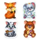 Puzzle Baby Vladi Toys Animale salbatice foto