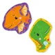 Магнитный пазл Baby Vladi Toys, Fisher Price, Динозаврики