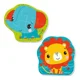 Puzzle magnetic Vladi Toys, Fisher Price, Leul si Elefantul foto
