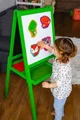 Puzzle magnetic Vladi Toys Fisher Price, Vulpoiul si Ratonul