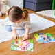 Puzzle moale Vladi Toys, Fisher Price, Unicorn roz, 25 piese foto