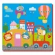 Puzzle moale Vladi Toys, Fisher Price, Orasul, 25 piese