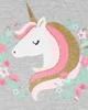 Carter's Set 2 piese Tricou si pantaloni Unicorn foto