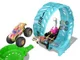 Set de joaca Hot Wheels Pistele monstrului, Straluceste in intuneric