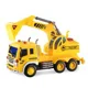 Masina cu inertie Wenyi Camion de constructii, cu lumina si sunet, 1:16 foto