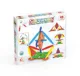 Set de constructie magnetic Supermag Multicolor, 45 piese