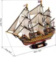 Пазл 3D CubicFun HMS Victory