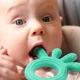 Masajor gingival BabyOno din silicon, Menta Octopus foto
